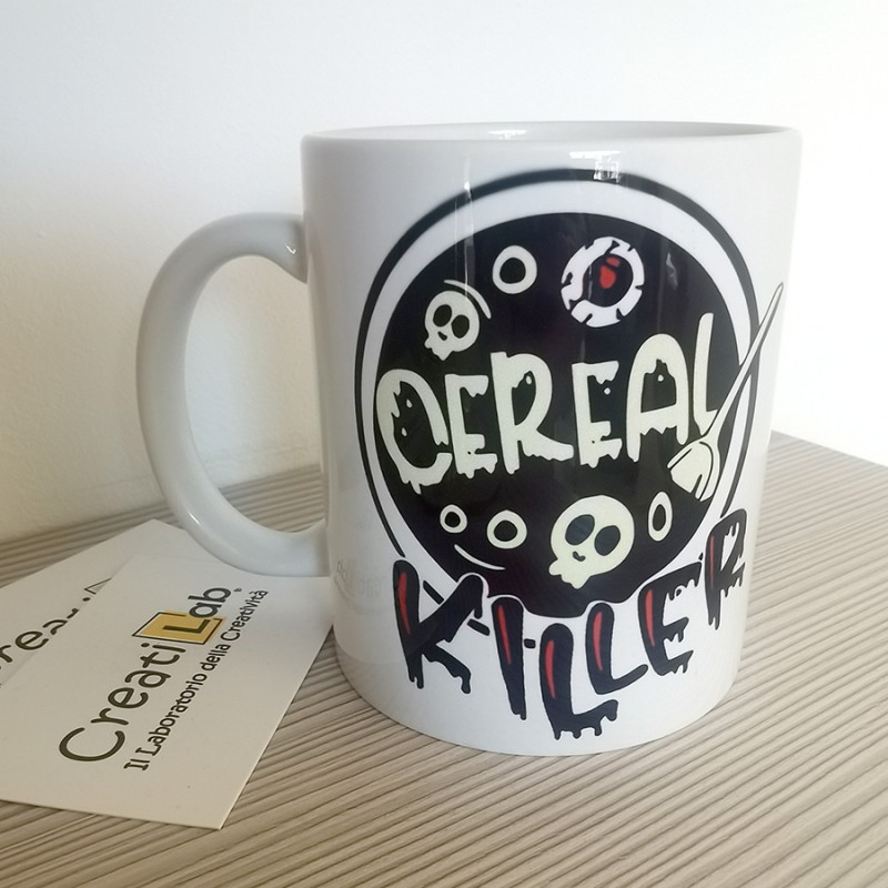 Idea Regalo Tazza Cereal Killer