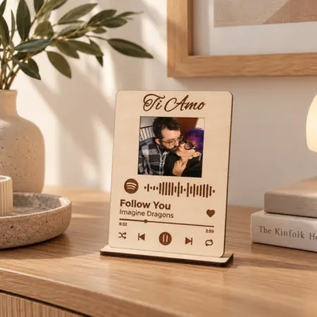 Quadretto con dedica Spotify