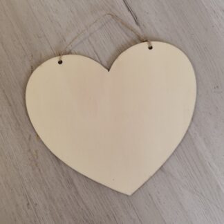 Base in legno a forma di Cuore  