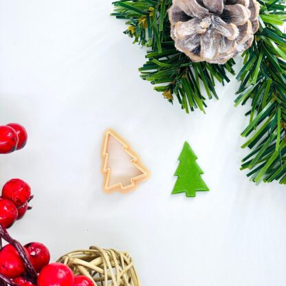 Cutter Albero di Natale 2 per Pasta Polimerica  