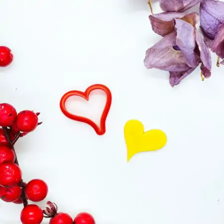 Cutter Cuore 3 per Pasta Polimerica