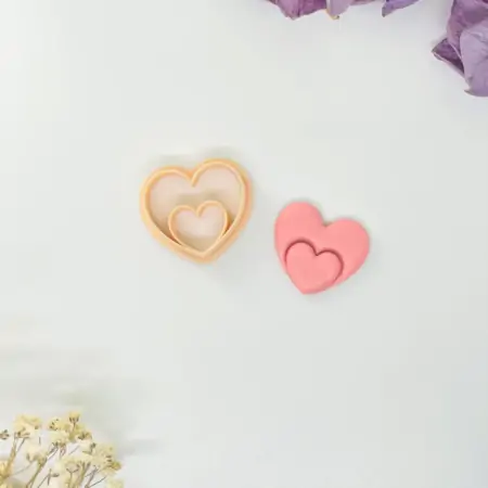 Cutter Cuore 5 per Pasta Polimerica