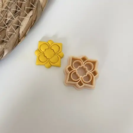 Cutter Fiore Mandala 1 per Pasta Polimerica