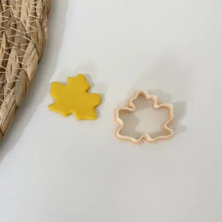 Cutter Foglia Acero 1 per Pasta Polimerica