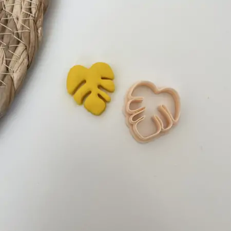 Cutter Foglia Monstera 1 per Pasta Polimerica