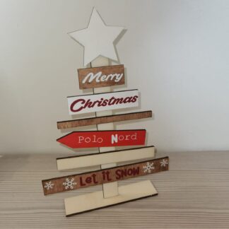 Kit Albero di Natale da Tavolo - Idea Regalo Decorazione Natalizia