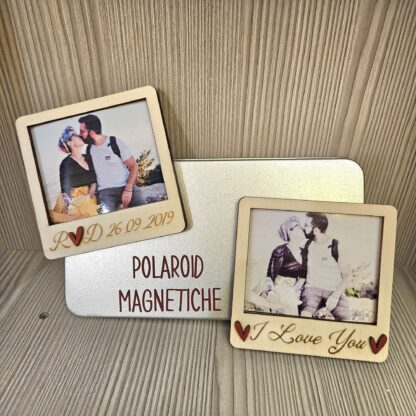 Polaroid magnetica con foto  