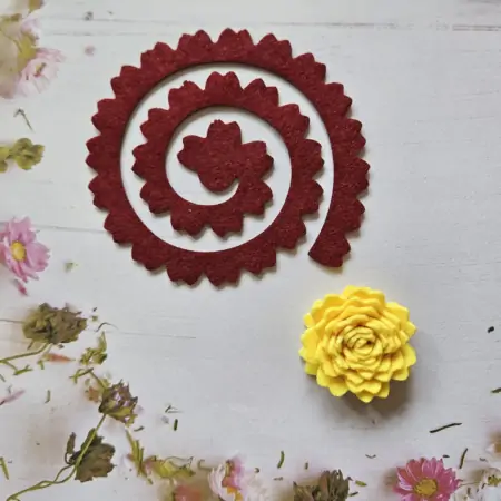 Rolled Flower Mod. 4