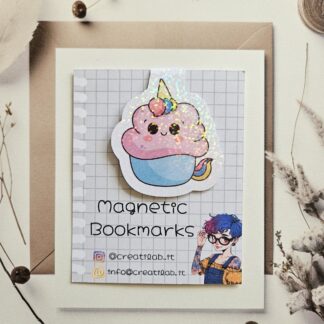 Segnalibro Magnetico Muffin Kawaii  