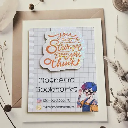 Segnalibro magnetico Stronger