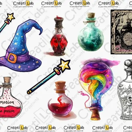 Stickers Adesivi Magia