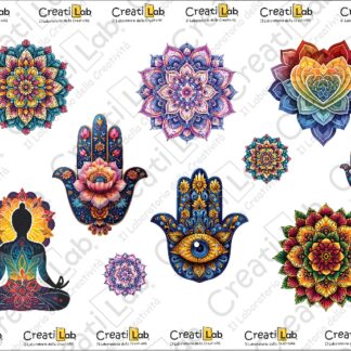 Stickers Adesivi Mandala  