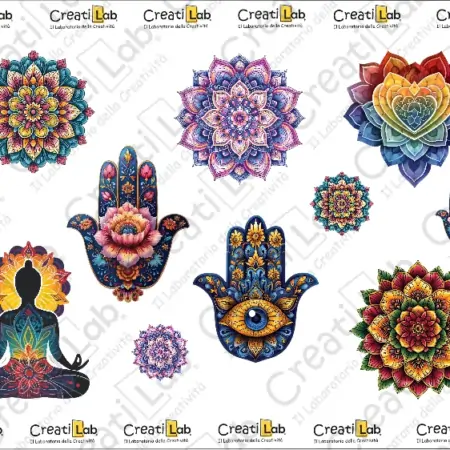Stickers Adesivi Mandala