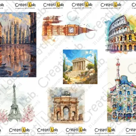 Stickers Adesivi Monumenti