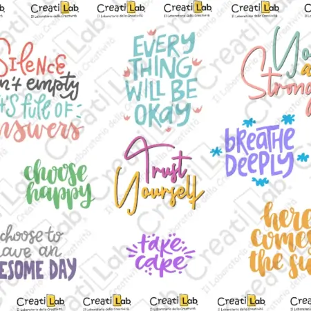 Stickers Adesivi Scritte