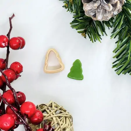 Taglierina pasta polimerica Albero per Biscotti Decorativi e Pasta Polimerica