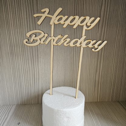 Cake Topper Happy birthday  