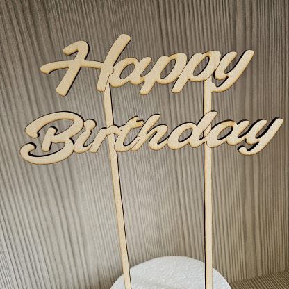 Cake Topper Happy birthday  