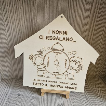 Targa Fuoriporta " I Nonni ci regalano"  