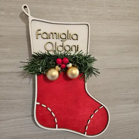 Fuori porta Natalizio Calza della Befana