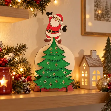 Babbo Natale che dondola