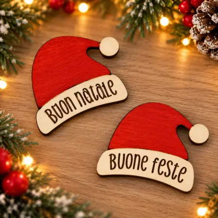 Calamita Cappellino di Babbo Natale