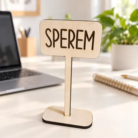 Cartello "Scorretto" Sperem!