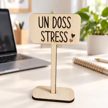 Cartello "Scorretto" Un Doss Stress