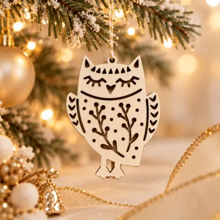 Decorazione per albero "Gufetto"