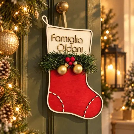 Fuori porta Natalizio Calza della Befana