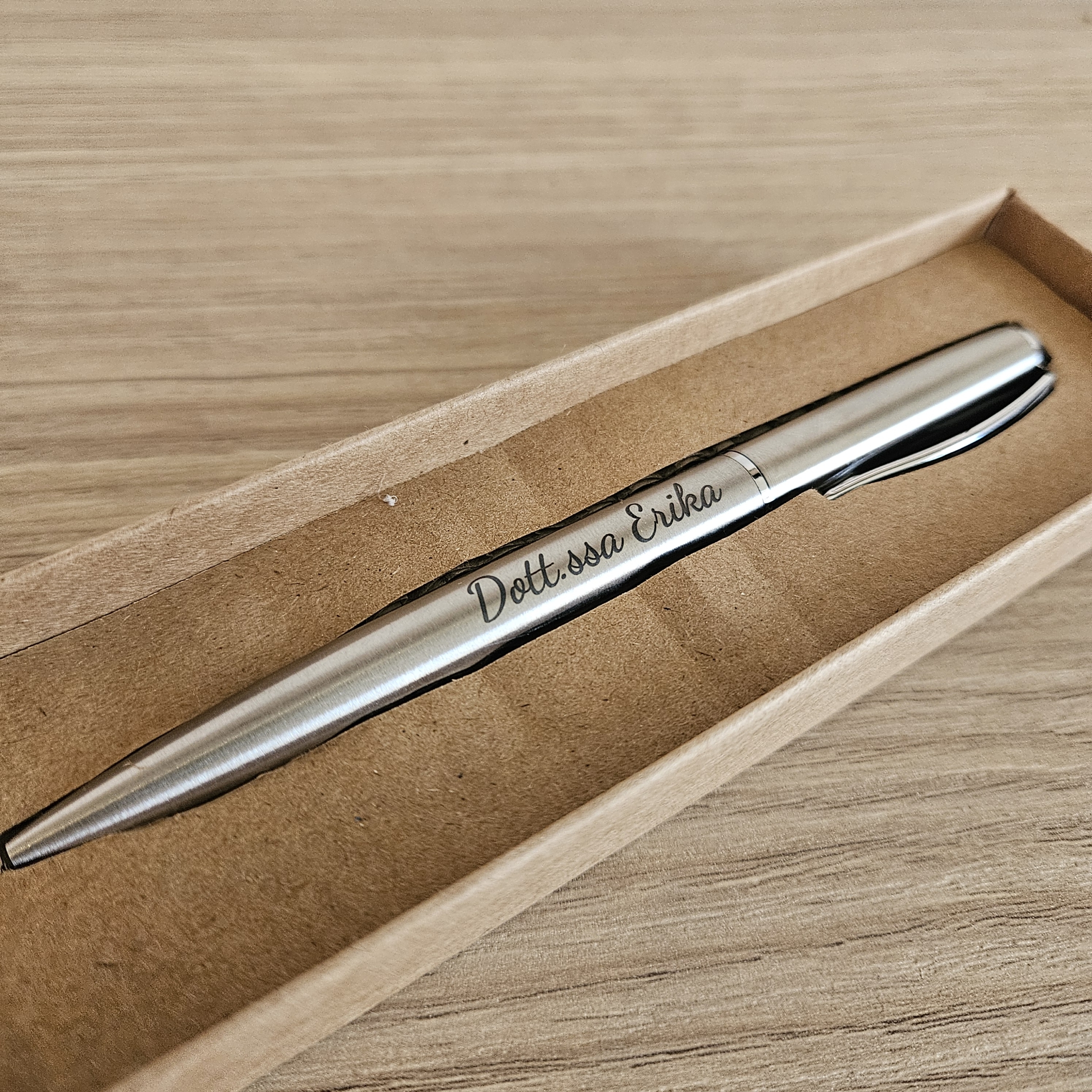 Penna in acciaio Personalizzabile
