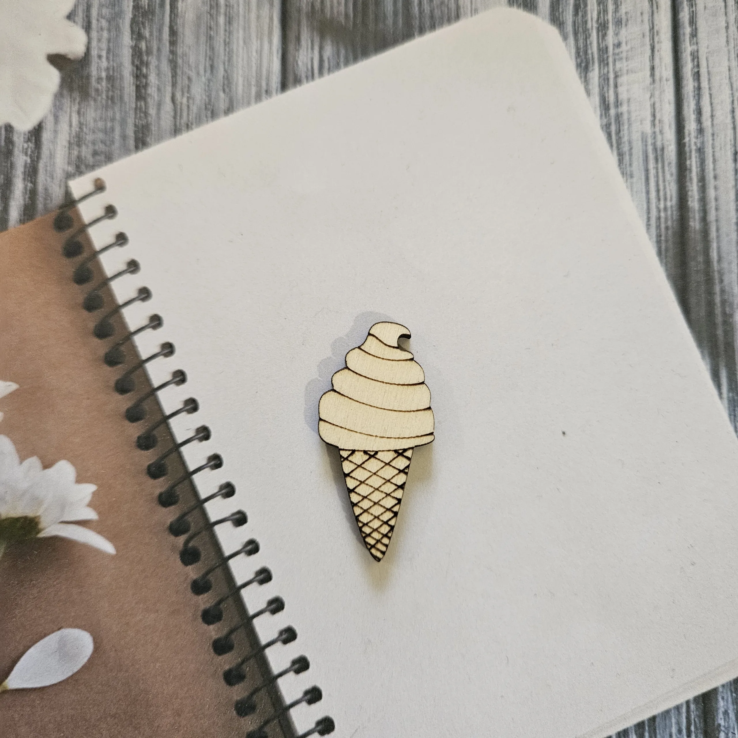 Sagoma in legno Cono Gelato