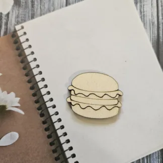 Sagoma in legno Panino Hamburger
