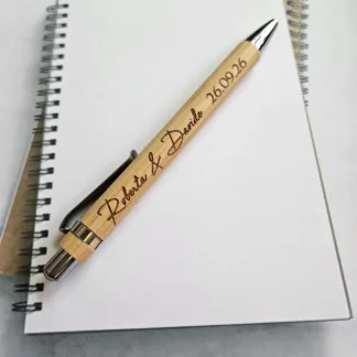 Penna in Bamboo per Matrimonio o evento