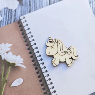 Sagoma in legno Unicorno