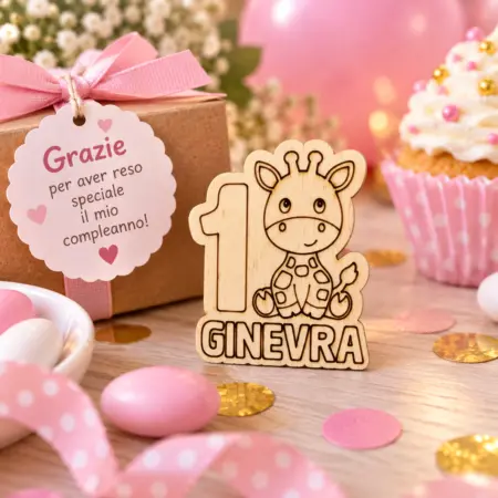 Calamita Compleanno con Giraffa
