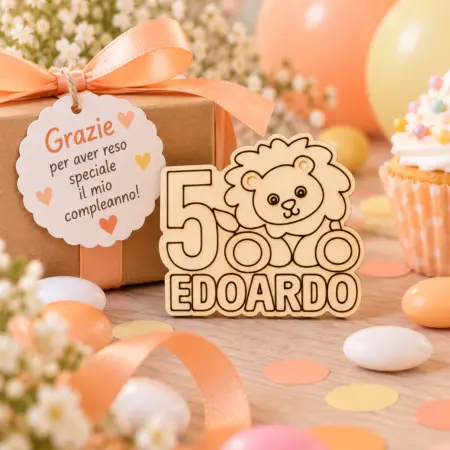 Calamita Compleanno con Leone