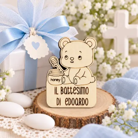 Calamita Orsetto con vasetto di miele