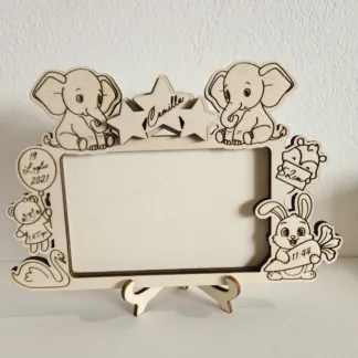 Cornice Nascita con Elefantini