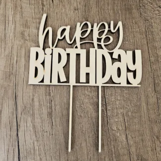 Cake Topper Happy birthday