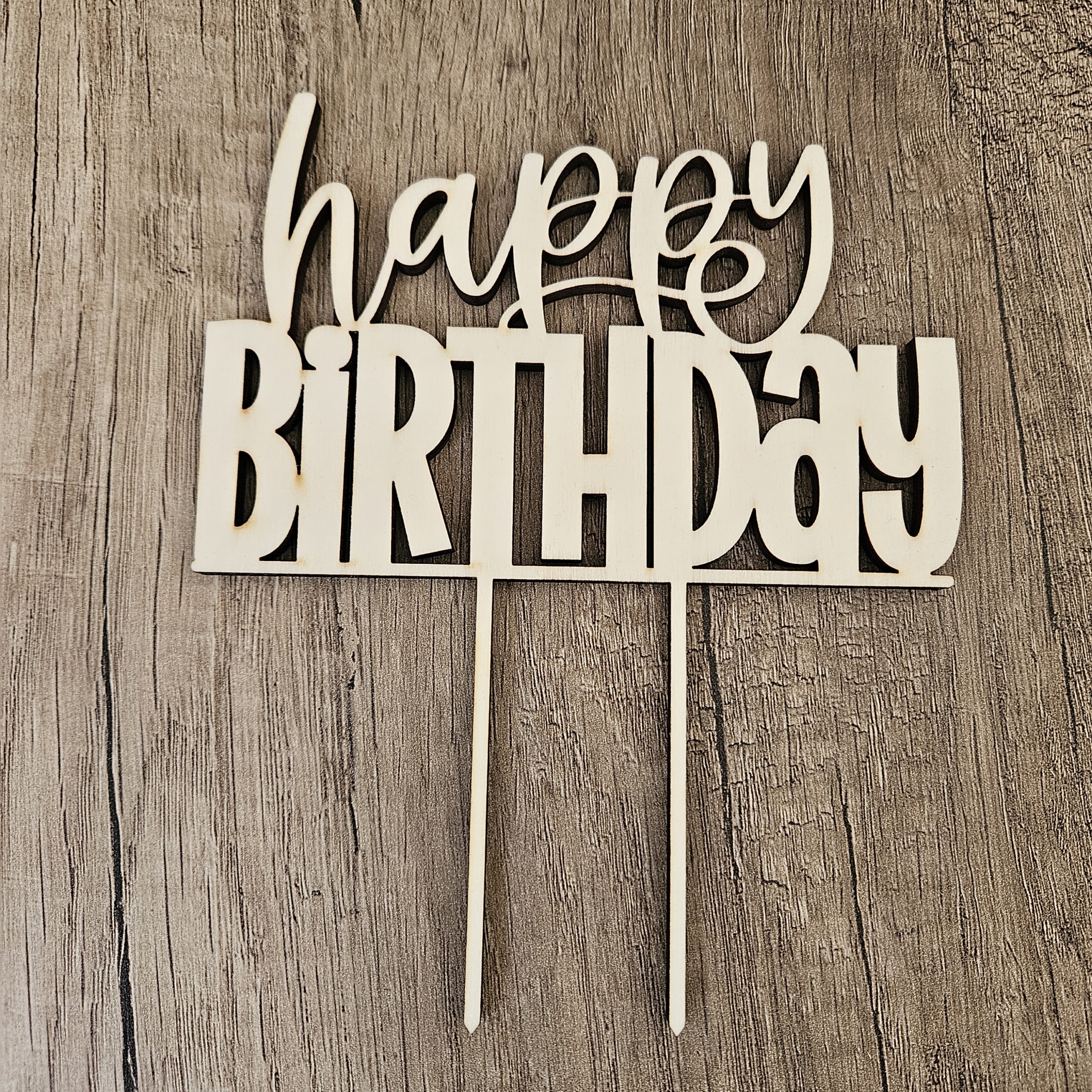 Cake Topper Happy birthday