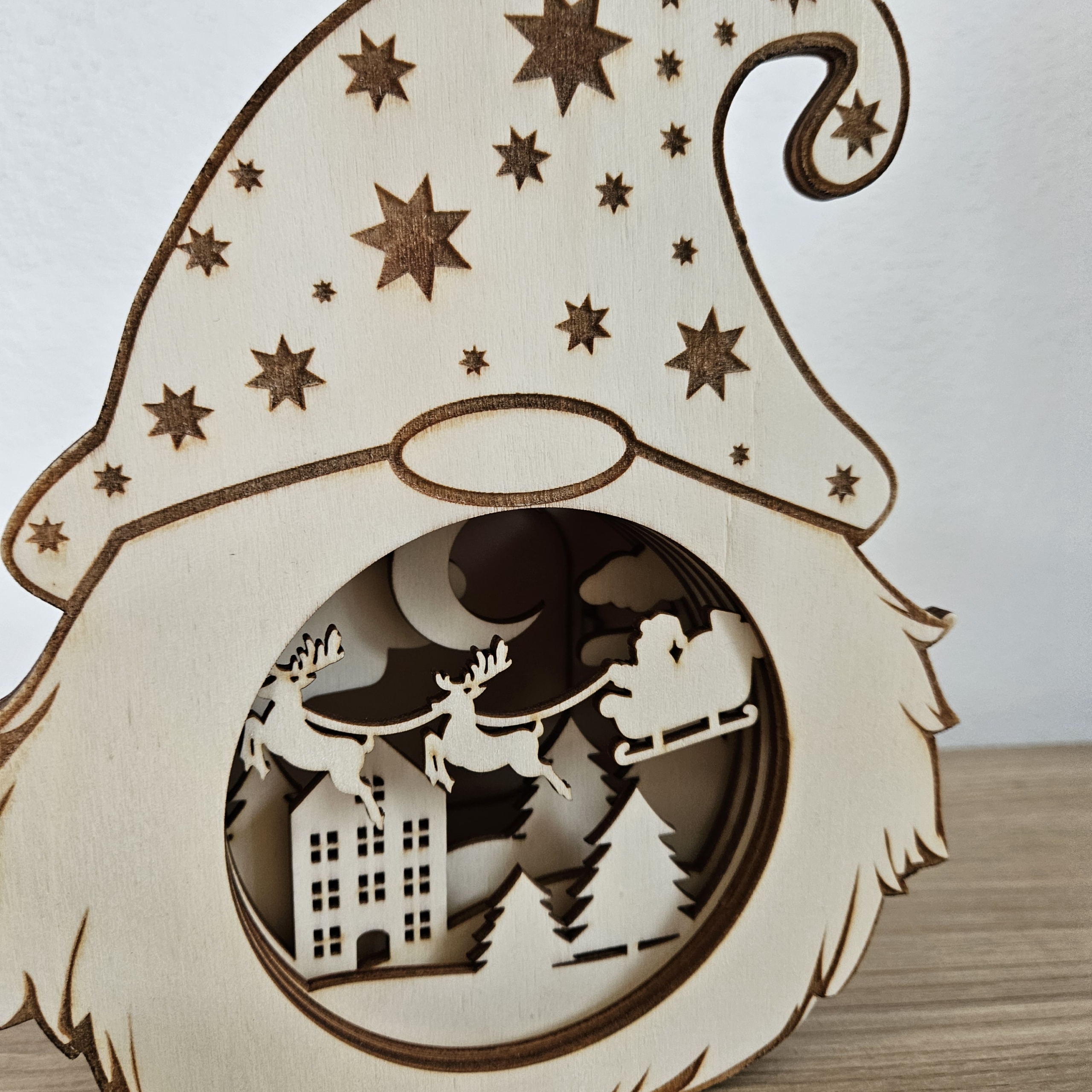 Porta tea light Gnomo - immagine 2