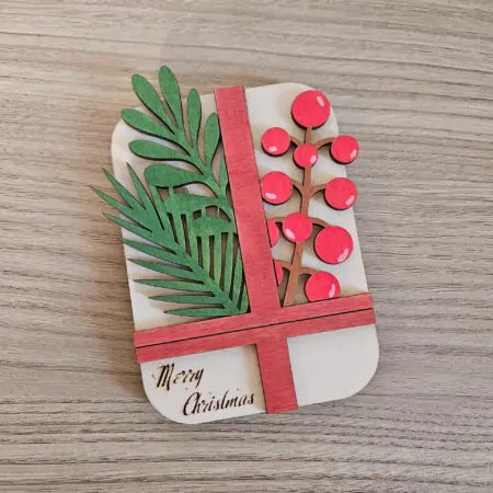 Porta Gift Card in Legno Vischio