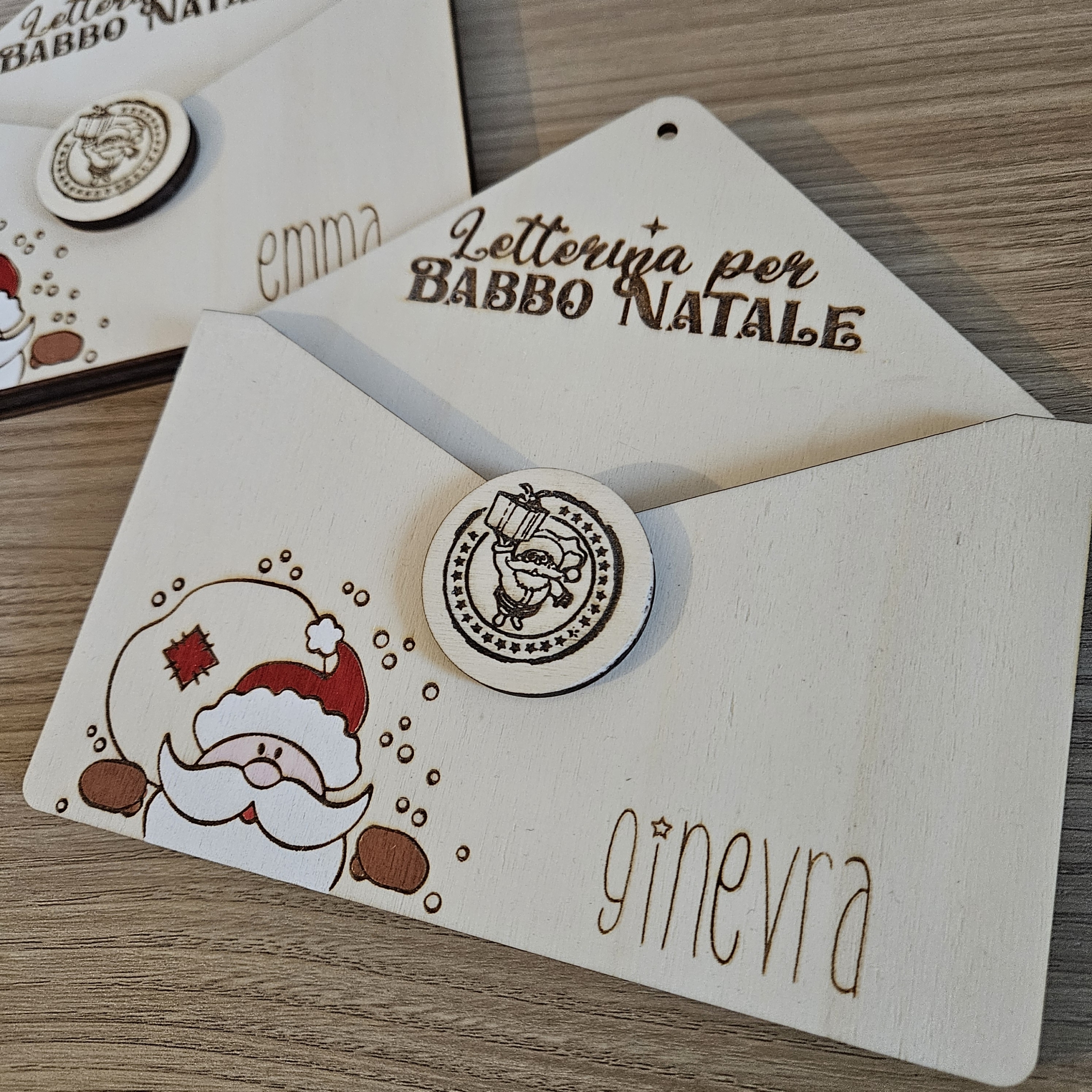 Porta Letterina dipinta per Babbo Natale - immagine 2