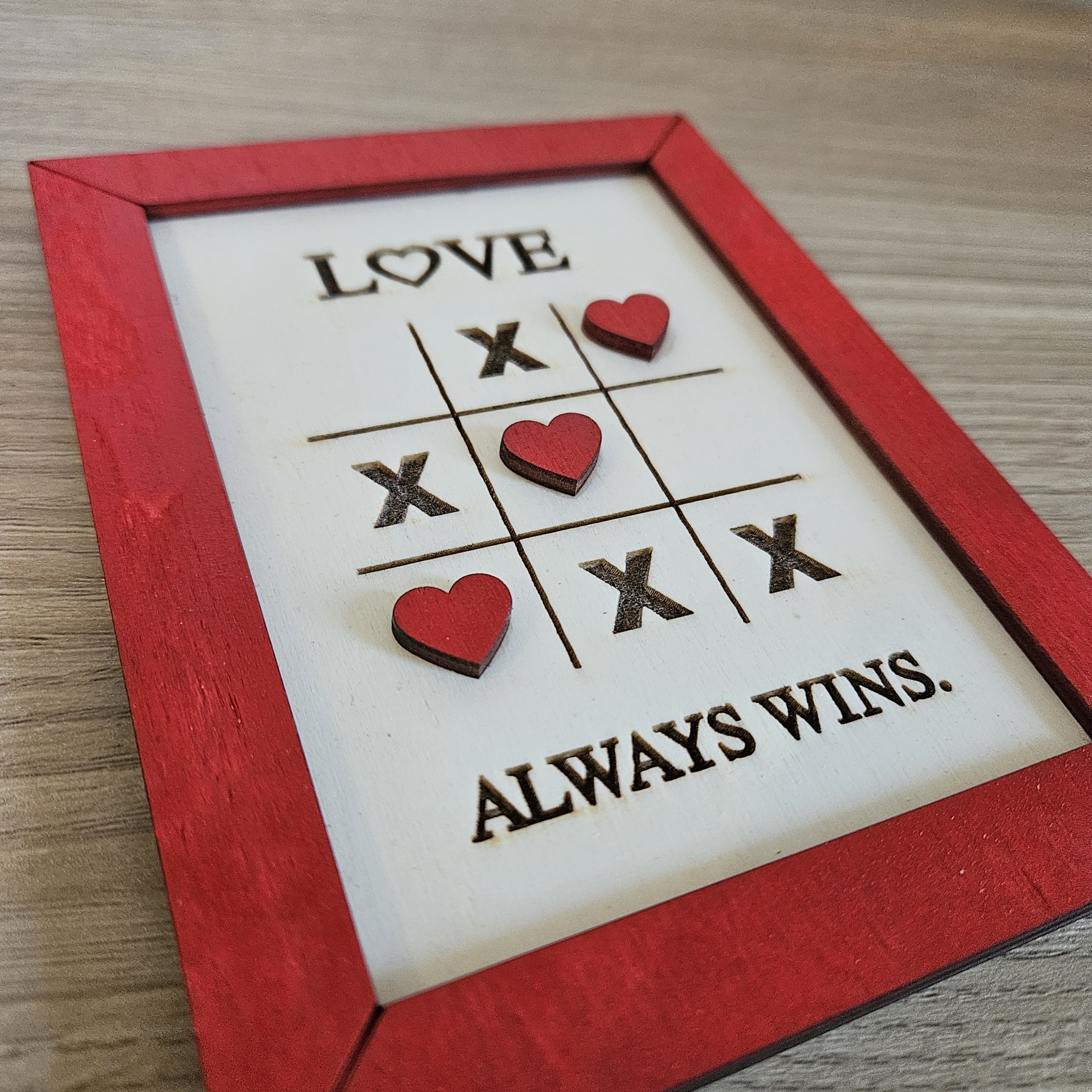 Quadretto Love "L'Amore vince sempre" - immagine 2