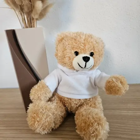 Peluche orsetto con T-shirt personalizzabile