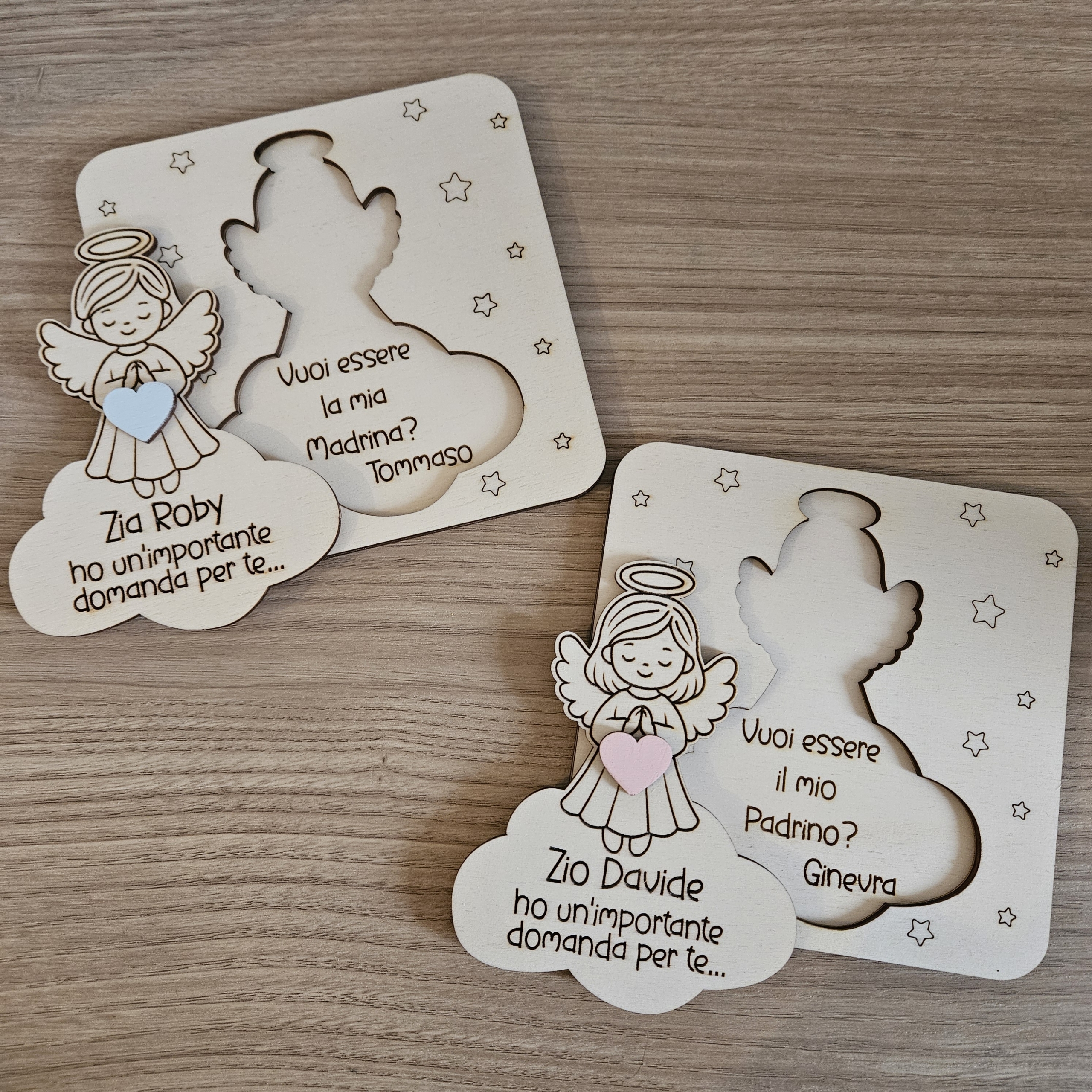 Proposta Padrino e Madrina Con Angioletto - immagine 5