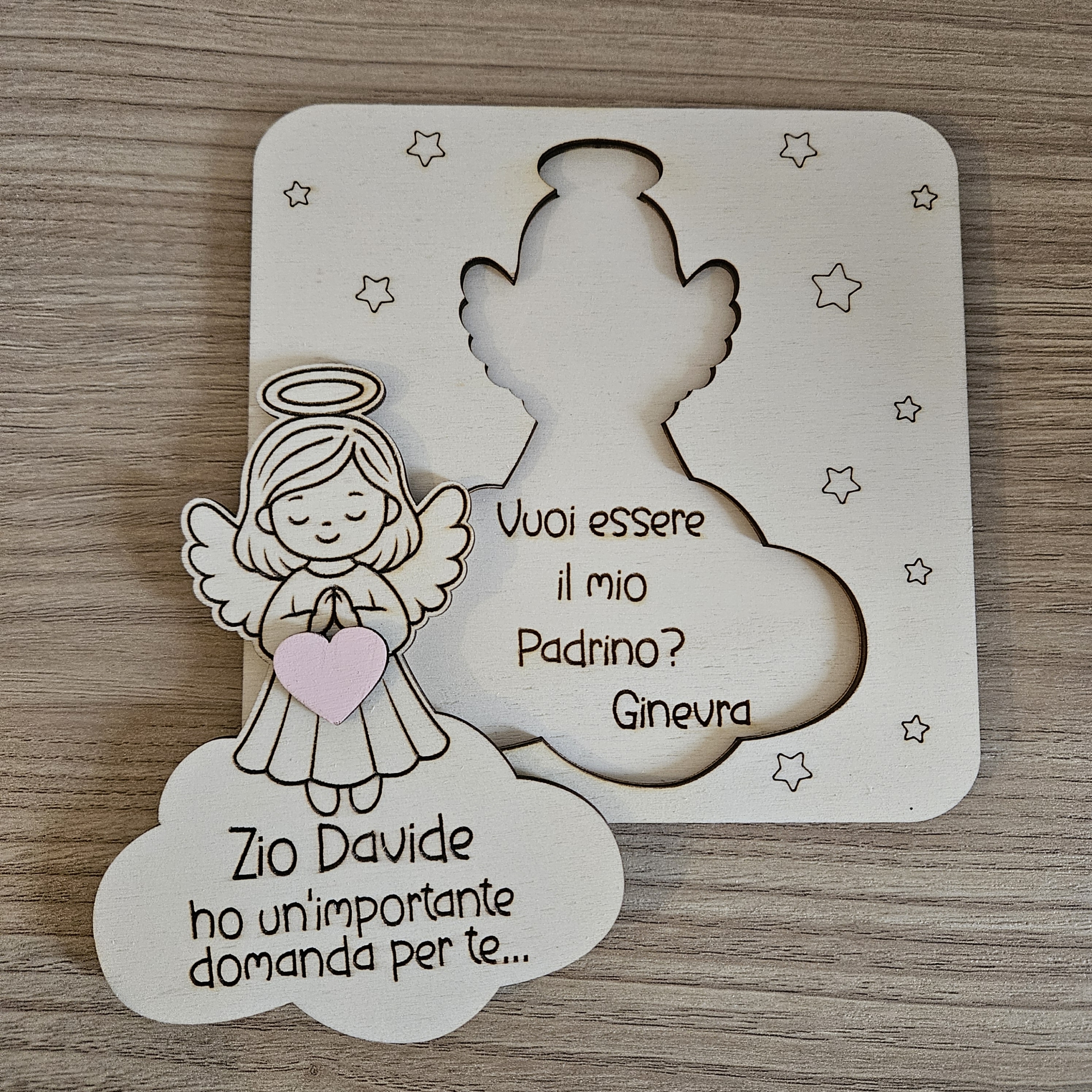 Proposta Padrino e Madrina Con Angioletto