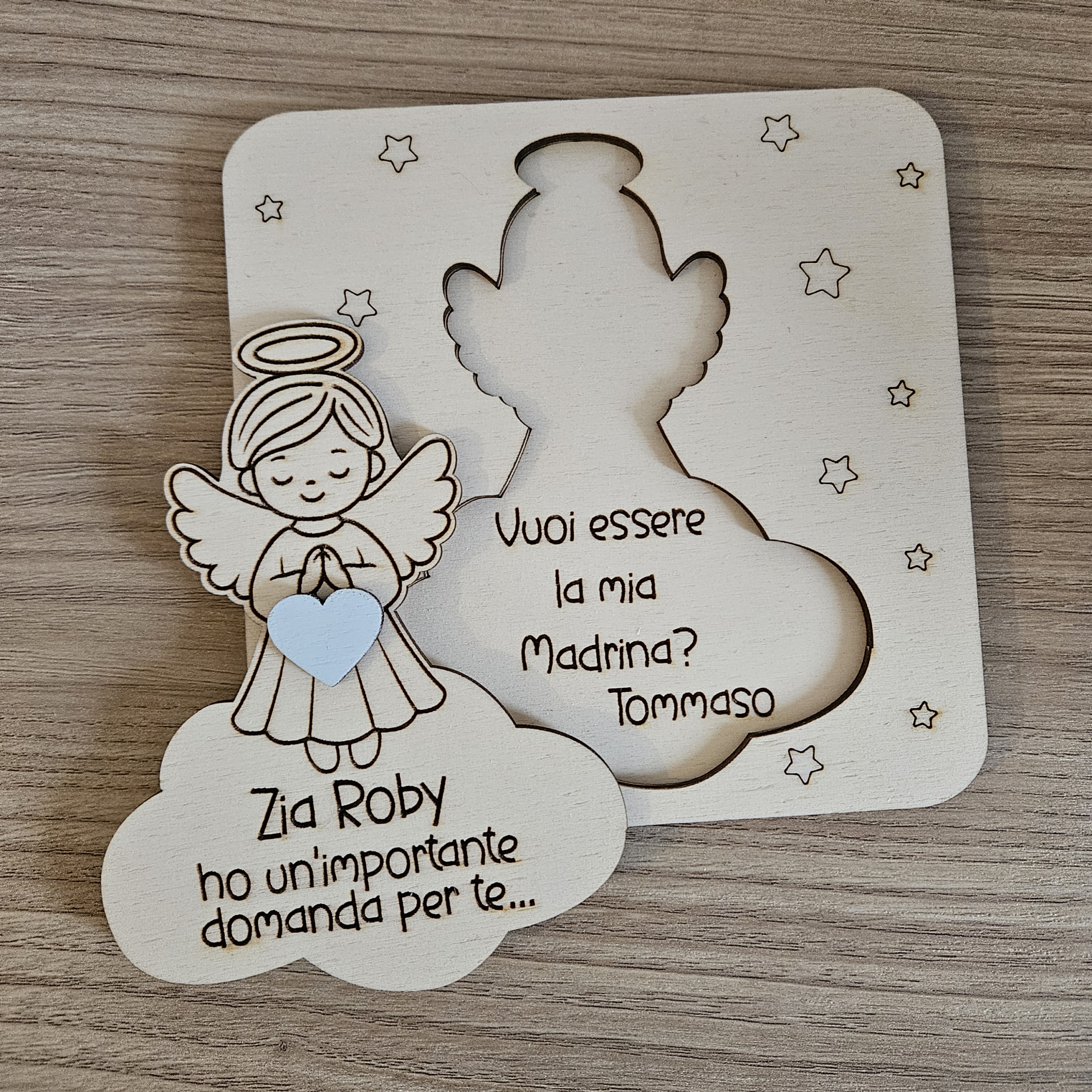 Proposta Padrino e Madrina Con Angioletto - immagine 4