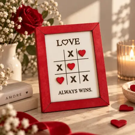 Quadretto Love "L'Amore vince sempre"
